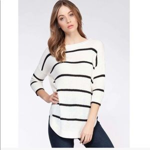 NWT DEX Striped Knit Sweater - Small